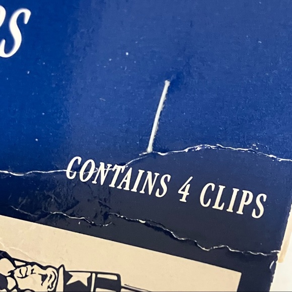 Vintage NWT Hallmark Patriotic Uncle Sam Table Cover Clips - Picture 7 of 7